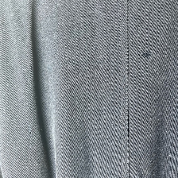 Vintage 100% Wool Trench Coat Bergdorf Goodman by Anne Klein Size 8 Navy Blue - Picture 8 of 8